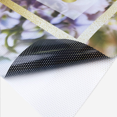 70/30 perforated adhesive window vinyl material