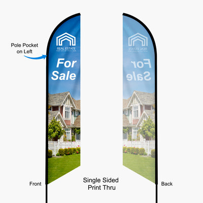 Feather Angled Flag