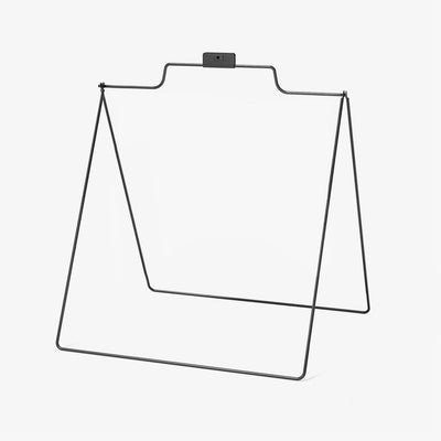 Steel real estate A-frame sign holder for 24 x 18 yard sign