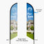 Angled/Convex Flag Hardware