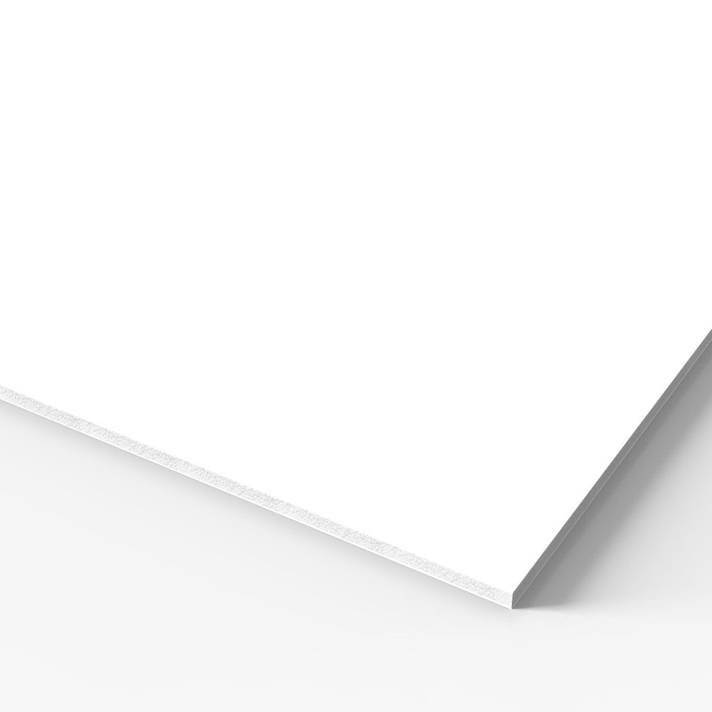 3/16 inch white Foamcore board material for dry erase signage